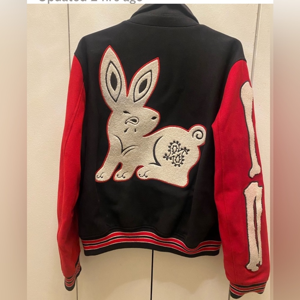 AMIRI PLAYBOY Bones bomber jacket